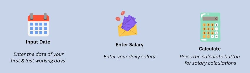 Gratuity Calculator UAE Online (MOHRE 2025) 2 MOHRE gratuity calculator UAE: enter work dates, daily salary, and calculate final gratuity.